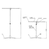 フロア型マイクスタンド (MST-VS1)