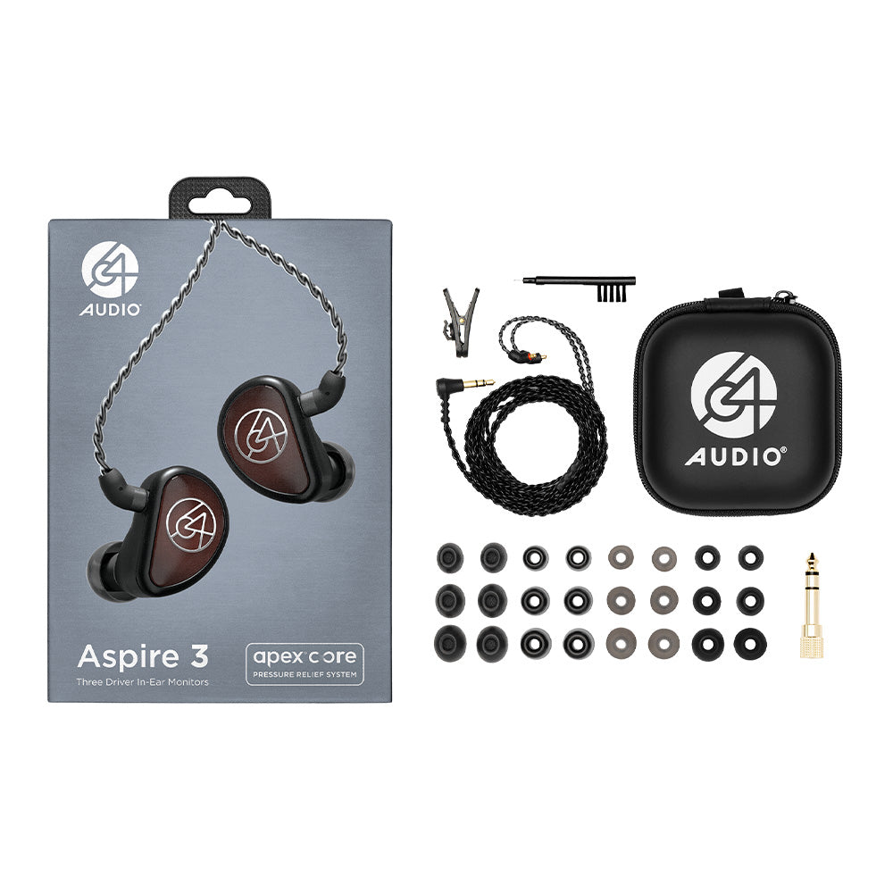 Aspire 4 有線イヤホン 付属品付き 64audio Amazon.co.jp: 64 Audio/Aspire 4 | イヤホン イヤモニ
