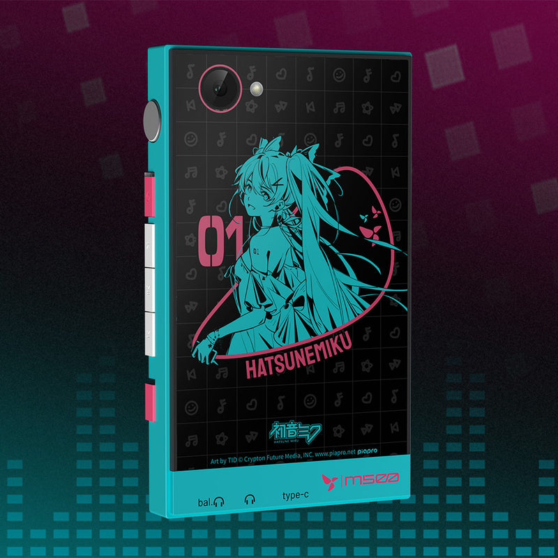 新品 初音ミク　M500 Hatsune Miku Edition プレーヤー HIBYDIGITAL ポータブルオーディオプレーヤー 初音ミク エディション
