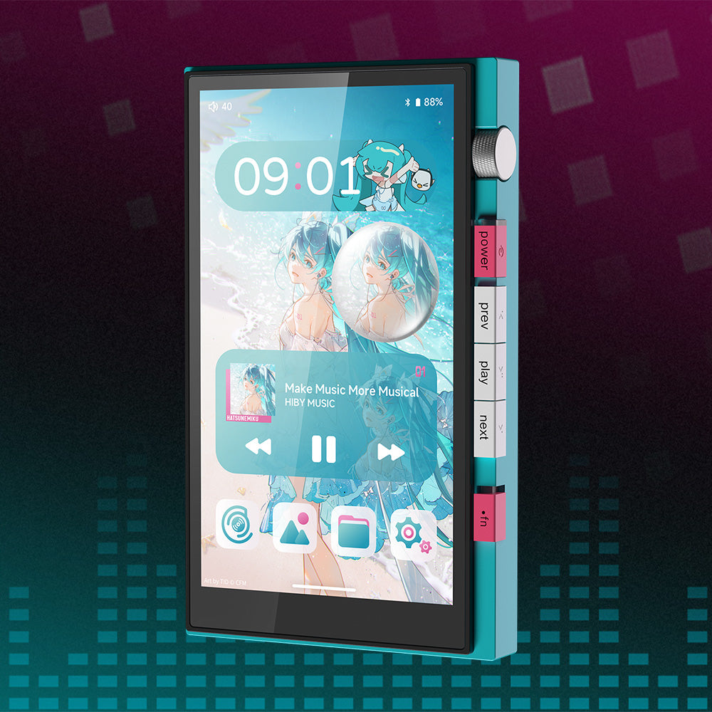 新品 初音ミク　M500 Hatsune Miku Edition プレーヤー HiBy Digital × 初音ミク】M500 Hatsune Miku Edition｜デジタル