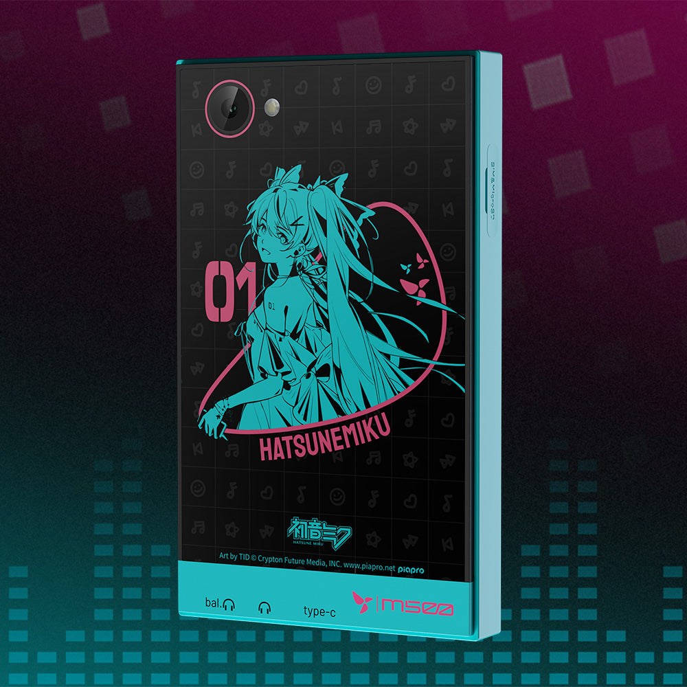 HiBy Digital × 初音ミク】M500 Hatsune Miku Edition｜デジタル