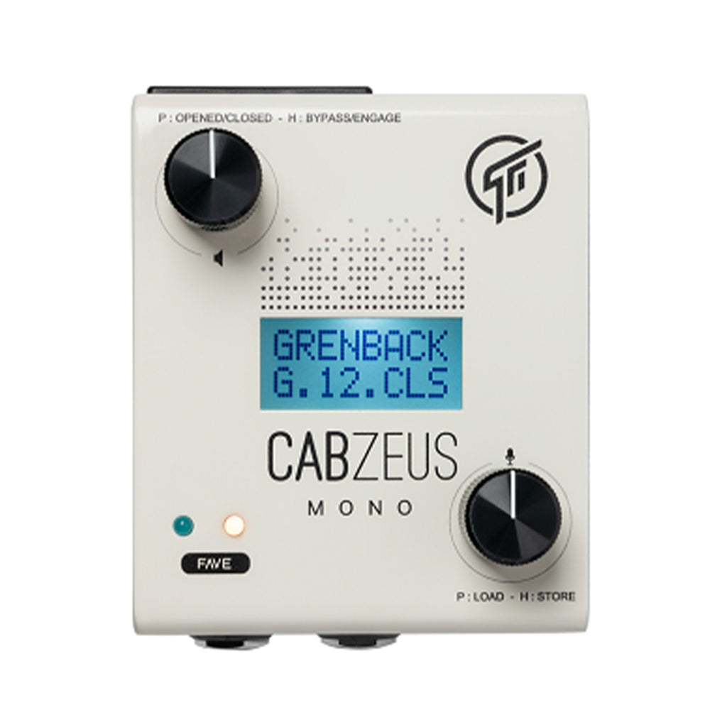 CABZEUS MONO DTM スピーカー キャビネット シミュレーター CABZEUS mono – MIXWAVE ONLINE STORE